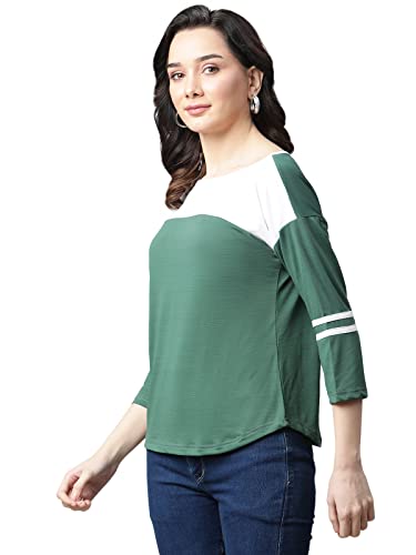 Image of DHRUVI TRENDZ Women's Regular Fit Top