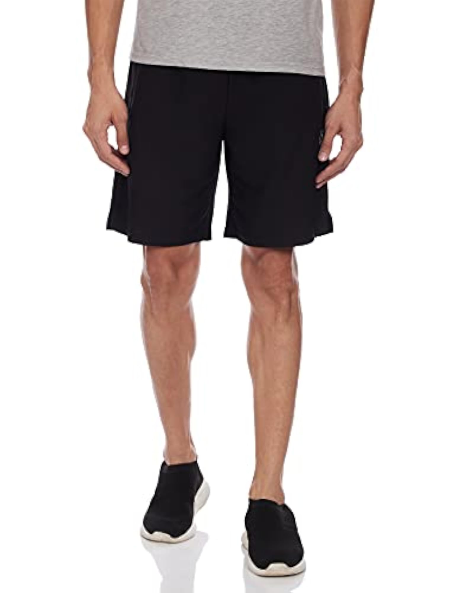 Men's Black Casual Shorts, Size XXL