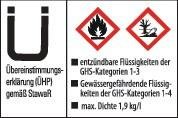 Bauer GmbH Auffangwanne fahrbar, orange für 1x200l Fass stehend L800xB800xH615mm