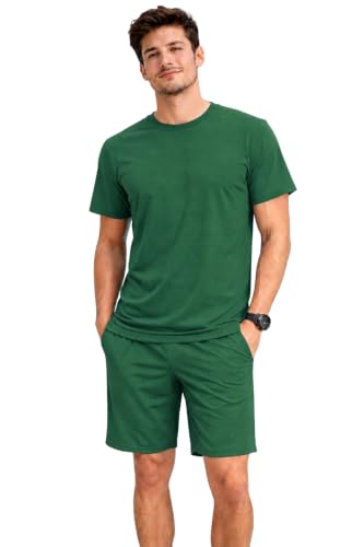 Image of Swimming Costume for Man | Co Ords for Men | Swim Suit for Men - Lightweight Quick Dry Beach & Gym Set Built to Water & Training