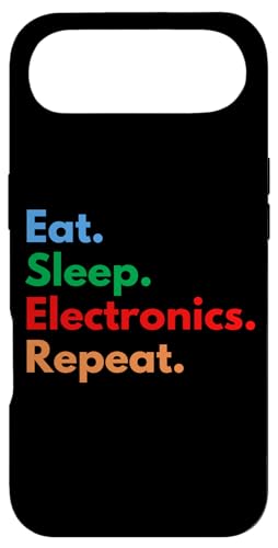 Eat Sleep Electronics Repeat Electric Engineering Students �X�}�z�P�[�X iPhone Air �p