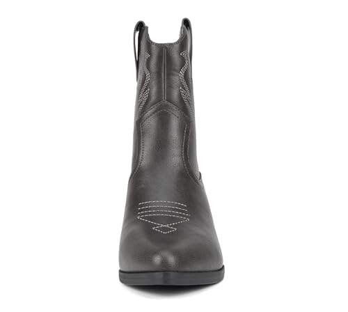 Image of Soda inchBLAZING inch ~ Women Western Bootie Pointe Toe with Low Heel (Wide Fit Available)