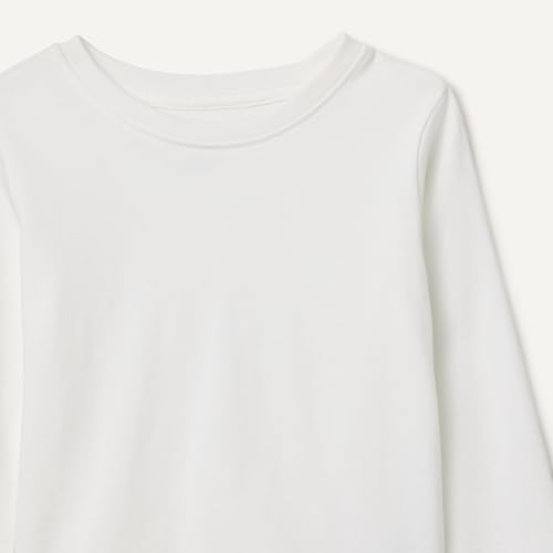 Image of Amazon Essentials Girls and Toddlers' Long-Sleeve Crewneck T-Shirts