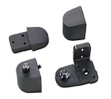 Pittco/PPG Style Aluminum Storefront Door Pivot Hinge Set in Duronotic - Choose Handing (Right Hand)