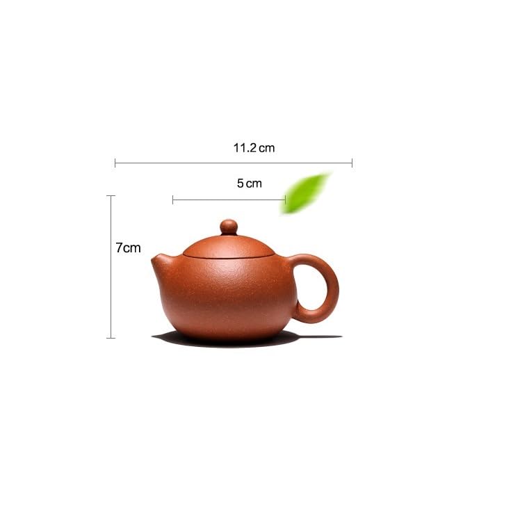 Tetera de Cerámica de Arcilla Púrpura, Hecha a Mano miniatura 2