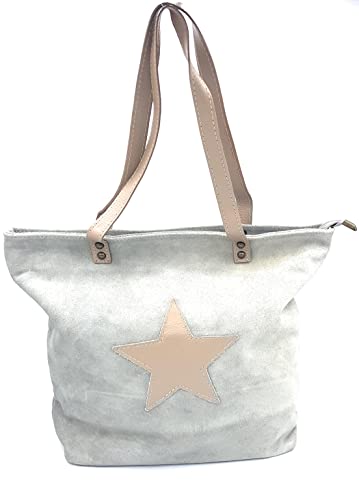 Sac shopper Aranck en cuir suèdé pour ne plus manquer d'espace