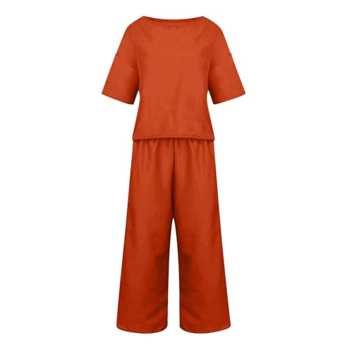 Ensemble deux pièces d'été anti transpiration coupe ample pantalon fluide