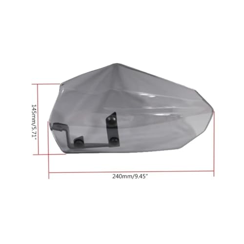 Protège-mains coupe-vent TMAX 530 560 déflecteur de carénage transparent