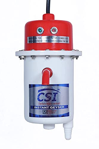 CSI INTERNATIONAL 1 Litre Storage Portable Instant Water Heater Geyser (Manufacturer) Suitable for Residential & Professional Uses, Wall Mounting