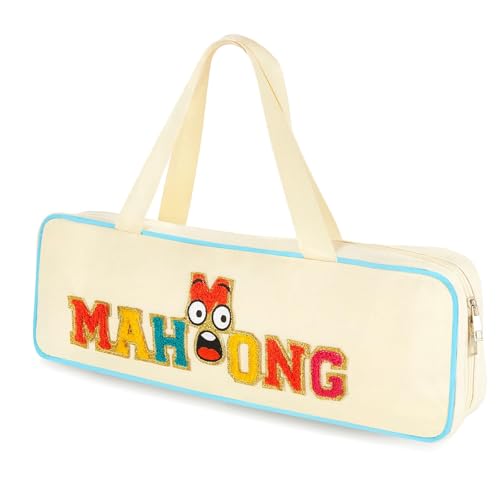 Bolsa para Mahjong con Asa y Cremallera 20.5x7x2.2 in