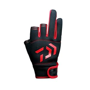 Vissen handmouwen vingerloze blootgestelde antislip buiten 3 gesneden vingers