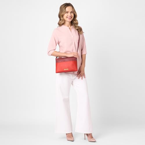 Image of Caprese Kiwi Medium Sling Bag for Women with Adjustable Strap & Zipper Closure for Comfortable Wear | Versatile Handbag for Everyday Use, Travel, and Special Occasions
