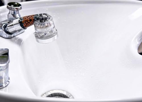 Socila Clear Sprayer Head 3 Function With Filter For Shampoo Bowl, High Pressure And Water Saving, Filter For Dry & Frizz Hair