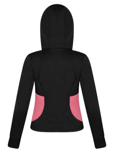 Chaqueta térmica femenina Agoky con cremallera frontal, camisa térmica de natación miniatura 6