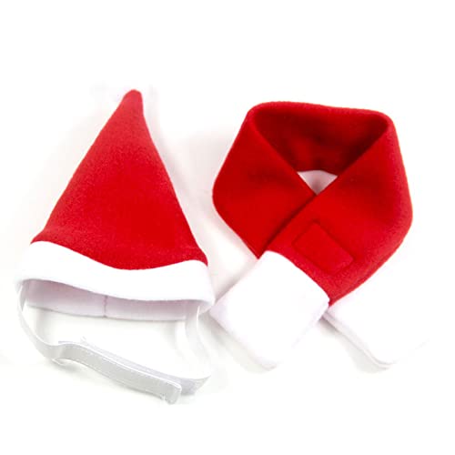 Weihnachtsmütze Hund, Hund Katzen Weihnachtsmütze, Haustier Weihnachtskostüm Zubehör, Weihnachten Kostüm, Justierbare Weihnachten Mütze, Stirnband mit Glocken
