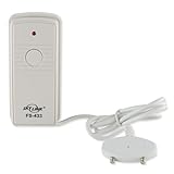 Skylink FS-433W Wireless Flood Water Leak Alert Alarm Safety Protection Security Sensor | Affordable, Easy to install DIY Accessory for SC Series Systems