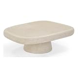 Tov Furniture Darial Sandstone Indoor/Outdoor Coffee Table