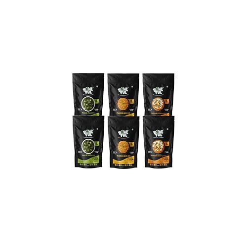 Bowlful Pack of 2 Jain Paneer Combo, 100% Natural, Ready to Eat, Freeze Dried Food