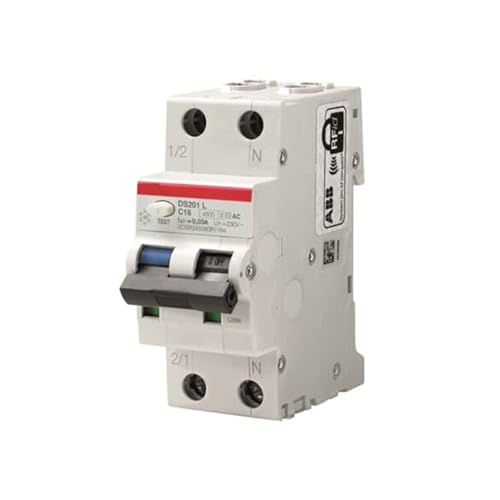 Disjoncteur différentiel DS201L C10 AC30 contre les risques de fuite électrique