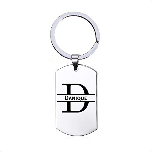 MC Living Stainless Steel Keychain Wth Name - Danique