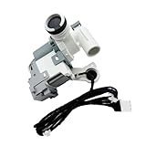 DC97-19289F, DC97-19289B Washer Drain Pump Assembly |120V 60HZ 80W| Fit for Samsung Washing Machine, for Samsung DC97-19289F Washer Drain Pump # PX3516-01, DC97-19289A, DC97-17366A, DC97-17366J