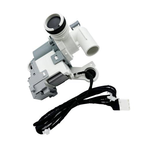 DC97-19289F, DC97-19289B Washer Drain Pump Assembly |120V 60HZ 80W| Fit for Samsung Washing Machine, for Samsung DC97-19289F Washer Drain Pump # PX3516-01, DC97-19289A, DC97-17366A, DC97-17366J
