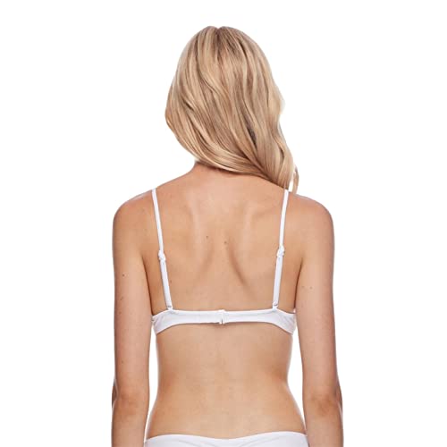Body Glove Women's Greta Molded Cup Push Up Underwire Bikini Top Swimsuit Swimwear, Snow, X-Large - image 2