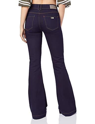 Calça Flare Jeans Cory, Colcci, 42, Indigo, Feminino