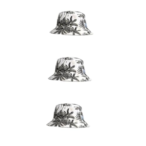 Chapeau de pêcheur motif palmier VANZACK en tissu respirant pour la plage