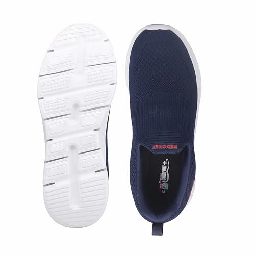Image of Red Chief Men's Walking Shoes | Men's Sports Shoes | Lightweight Breathable Cushioned Design | Men Shoes with Polyester Knitted Fabric Upper & Synthetic Lining | Slip-On Low Ankle Footwear