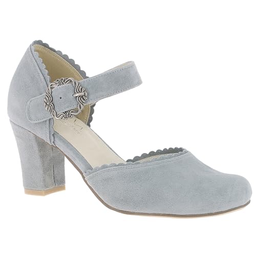Hirschkogel Damen 3005715 Pumps, Grau Grau 031, 40 EU
