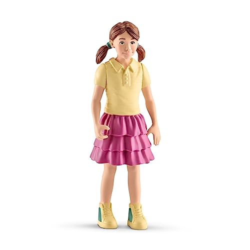 SCHLEICH Farm World | Hundehütte 42376 | Set inkl. Hütte, Mädchen Figur & Zubehör | tolles Geschenk für Jungen und Mädchen | Bauernhof Spielzeug ab 3 Jahre | 11 Teile | exklusiv bei Amazon
