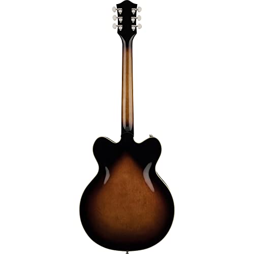 Gretsch G2622T Streamliner™ Bloc double coupe avec carte Bigsby®, Brownstone Maple - Les Beatles, Paul McCartney, John Lennon, RIngo Starr, George Harrison Gretsch G2622T Streamliner™ Bloc double coupe avec carte Bigsby®, Brownstone Maple – Image 4