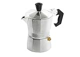 mokita cafe creme manual En aluminium HOME Cafetière Mokita, Plastique, Argent/Noir, 1 Tasse