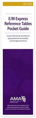 E/M Express Reference Tables Guide 2024