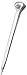 DIAMOND FARRIER D5CS1N 100CT 5 Slim Horse Nail