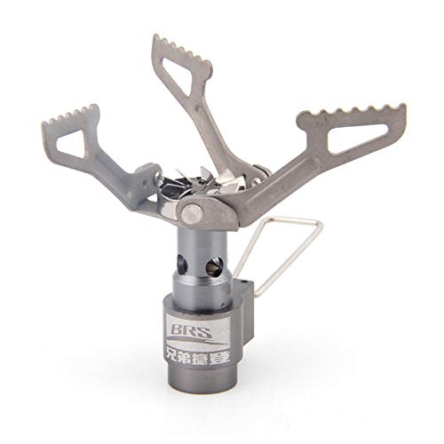 BRS 3000T Stove Portable Propane Camping Stove Ultralight Titanium Backpacking Stove Gas Burner Camp Stove only 25g(BRS-3000T Stove)