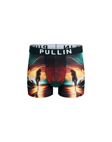 Calzoncillos Master Beast PULLIN verde talla S bóxer para hombre