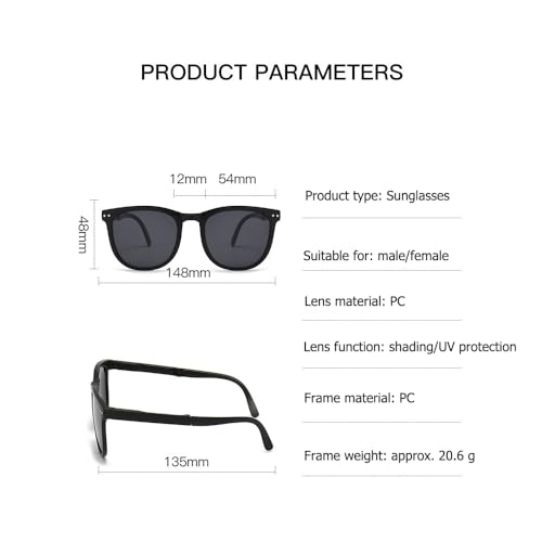 Stylish UV Protection Sunglasses for Women，Polarized Sunglasses with Mirrored Lenses for Outdoor Activities，Classic Retro Sunglasses with Tinted Lenses For women3