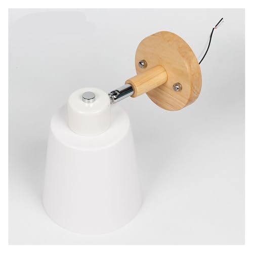 Applique avec interrupteur E27 tête de direction style macaron blanc - 6