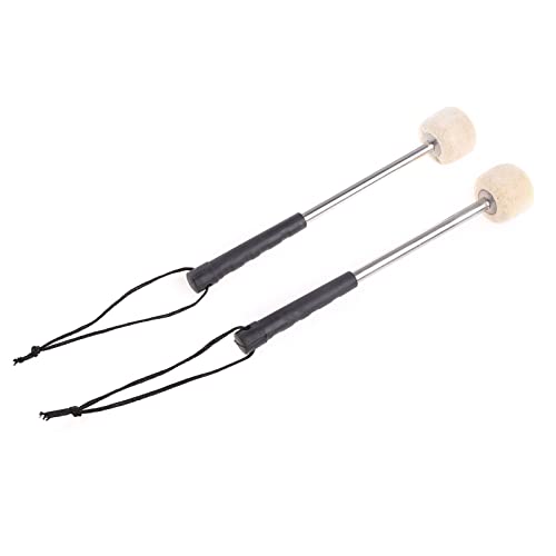 Baqueta para Tímpani con Mango de Acero Inoxidable y Cabeza de Fieltro miniatura 3
