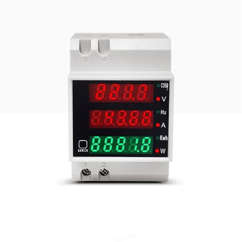 Fréquencemètre wattmètre D52-2058 pour tableau électrique de maison connectée