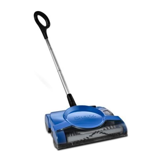 Shark Rechargeable Floor and Carpet Sweeper, 10in cleaning path with Quiet operation V2700Z (Renewed)