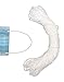 Produktbild Bakir Gummikordel Gummiband für Masken 3mm X20 M Rundgummi Rund Gummilitze Gummischnur Nähzubehör für zum Nähen Gummibänder Gummizug elastisch,baumwollkordel weiß