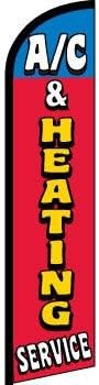 K's Novelties A/C & Heating Services Windless Banner Flag