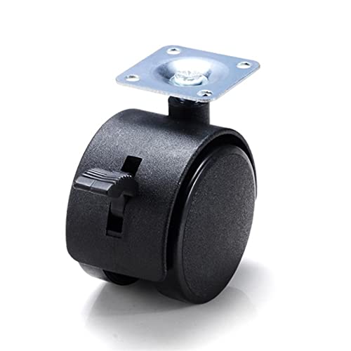 Roulette pivotante avec frein pour stopper les glissades de chaise et meuble 40mm