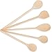 Produktbild SOHFA 5er Kochlöffel Set aus Buchenholz: Küchenhelfer Set zum Kochen | lange Holzkochlöffel