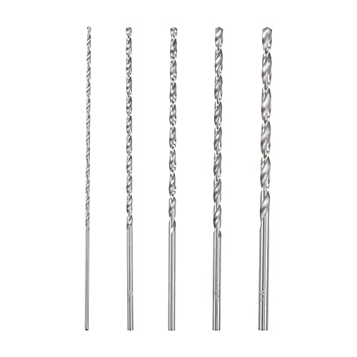Forets hélicoïdaux de 150 mm uxcell en acier rapide HSS de 2 mm à 5 mm