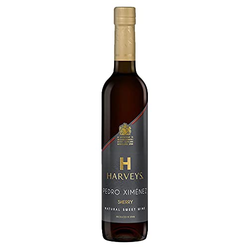 Vino dulce Pedro Ximenez Harveys de 50 cl - D.O. Jerez-Sherry - Bardinet (Pack de 1 botella)