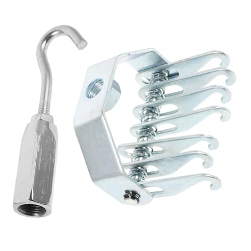 JECOMPRIS 2 Piezas Gancho De Garras Reparador De Abolladuras para Coche Extractor De Abolladuras con Ventosa Desatascador De Abolladuras De Coche Extractor De Palets Planchar